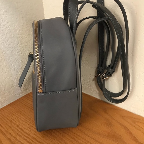 Kate spade mini Bradley Wilson backpack grey bag - Picture 4 of 8